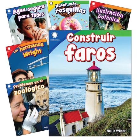 Smithsonian Informational Text - Creative Solutions, Spanish, Grades K-1, 6-Books 124665